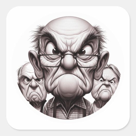 "Elder Glare Sticker Pack" (Vorderseite)