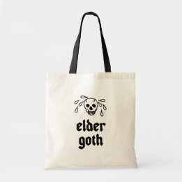 Elder Goth Tote Bag Tragetasche