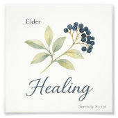 Elder — Healing Fotodruck (Vorne)