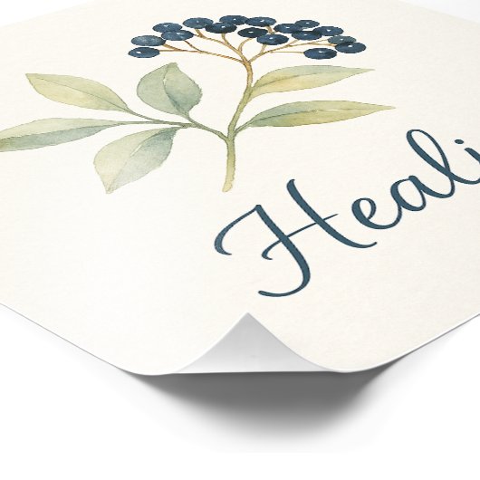 Elder — Healing Fotodruck (Ecke)