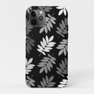 Elder Leaf Lg Muster Schwarz Weiß Grau Case-Mate iPhone Hülle