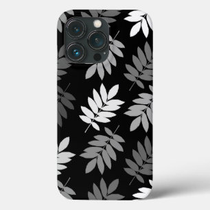 Elder Leaf Lg Muster Schwarz Weiß Grau Case-Mate iPhone Hülle