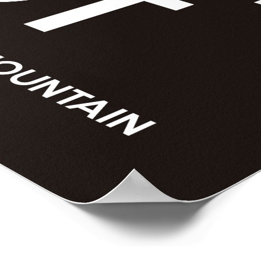 Elder Silouan Poster (Ecke)