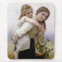Elder Sister gibt jüngere Schwester Piggyback Ride