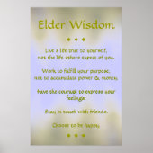 Elder Wisdom Poster (Vorne)