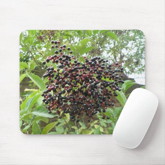 Elderberries Mousepad (Mit Mouse)