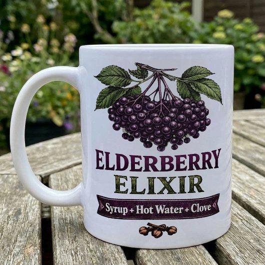Elderberry Elixir Cozy Winter Recipe Kaffeetasse