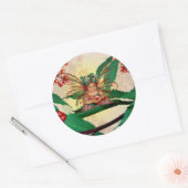 Elderberry Fairy Runder Aufkleber (Umschlag)