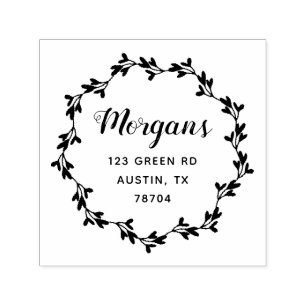 Elderflower Elegante Briefmarke Permastempel