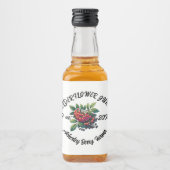 ELDERFLOWER JUICE Aufkleber für Gläser (Vorderseite)