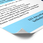 Elderly or Senior Care Give Promotional Poster (Ecke)