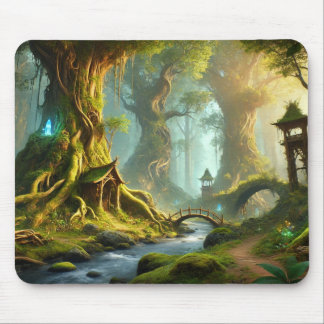 Eldertree Haven – The Hidden Realm Mousepad