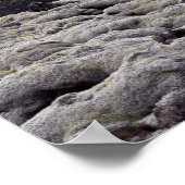 Eldhraun Lava Field - Süd-Island Poster (Ecke)