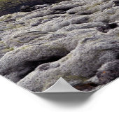Eldhraun Lava Field - Süd-Island Poster (Ecke)