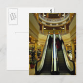 Eldon Garden shopping mall, Newcastle, England Postkarte (Vorne/Hinten)