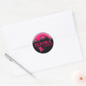 Eldora Colorado Rosa Snowboarder Sticker (Umschlag)