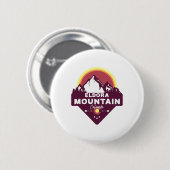 Eldora Mountain Colorado Co Rocky Mountains Wander Button (Vorne & Hinten)