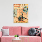 Eldora, Premier Equilibrist und Juggler Leinwanddruck (Insitu (Wohnzimmer))