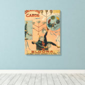 Eldora, Premier Equilibrist und Juggler Leinwanddruck (Insitu (Holzboden))