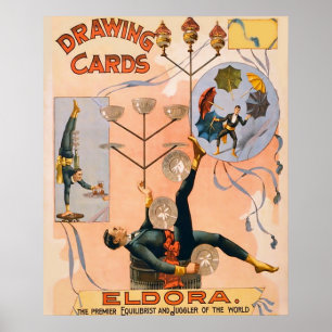 Eldora ~ Vintages Theaterposter Poster
