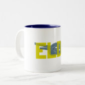 Eldorado Canyon Abbildung 8 Klettern Zweifarbige Tasse (Vorderseite Links)