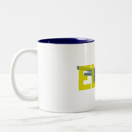 Eldorado Canyon Abbildung 8 Klettern Zweifarbige Tasse (Links)