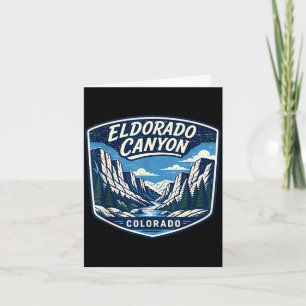 Eldorado-Canyon Colorado-Wanderabenteuer Outdoor Karte
