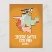 Eldorado Canyon Staat Park Karte (Vorderseite)