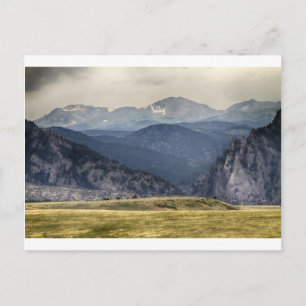 Eldorado Canyon und kontinentale Teilung oben Postkarte