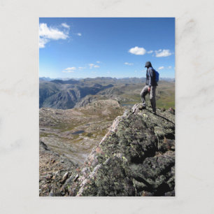 Eldorado Lake White Dome - Weminuche Wilderne Postkarte