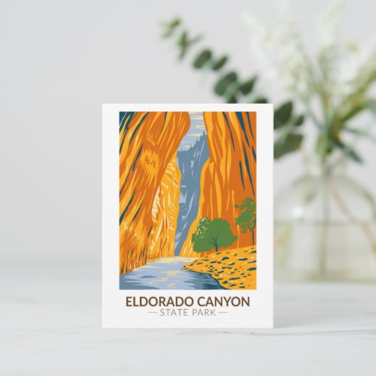 Eldorado Staat Park/Garten: Parco di Villa dei Ced Postkarte (Stehend Vorderseite)