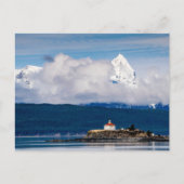 Eldred Rock Lighthouse Alaska Postkarte (Vorderseite)