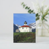 Eldred Rock Lighthouse Postkarte (Stehend Vorderseite)
