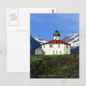 Eldred Rock Lighthouse Postkarte (Vorne/Hinten)