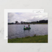 Eldridge Park Dragon Boat in Elmira, NY Postcard Postkarte (Vorne/Hinten)