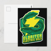 Eldritch Electric Eels Postkarte (Vorne/Hinten)