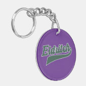 Eldritch League Script - Vintag Lettering Schlüsselanhänger (Vorderseite links)