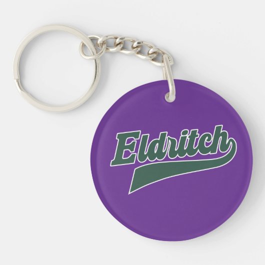 Eldritch League Script - Vintag Lettering Schlüsselanhänger (Vorderseite)