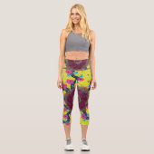 Eldritch Vigil Plakat Capri Leggings (Vorderseite)