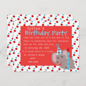 Ele-dots Einladung (Vorne/Hinten)