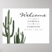 Eleanor - Begrüßungszeichen für Bohemische Aquarel Poster (Vorne)