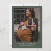 ELEANOR Cactus Bout a Baby Fiesta Baby Shower Einladung (Rückseite)