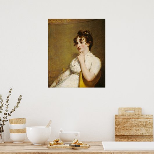 Eleanor Custis Nelly Adoptierte Daughter, Washingt Poster (Küche)