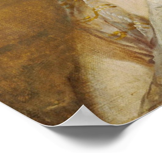 Eleanor Custis Nelly Adoptierte Daughter, Washingt Poster (Ecke)