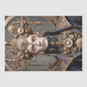 Eleanor, die Steampunk-Kaiserin - Decoupage - Seidenpapier (Vorderseite)