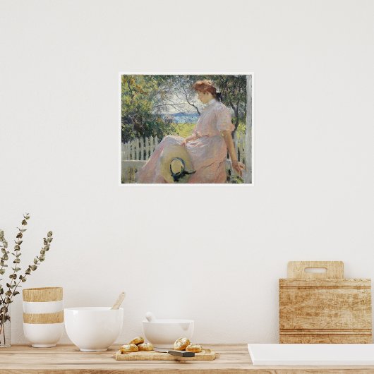 Eleanor, Frank Weston Benson Poster (Küche)