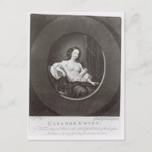 Eleanor Gwynne Postkarte (Vorderseite)