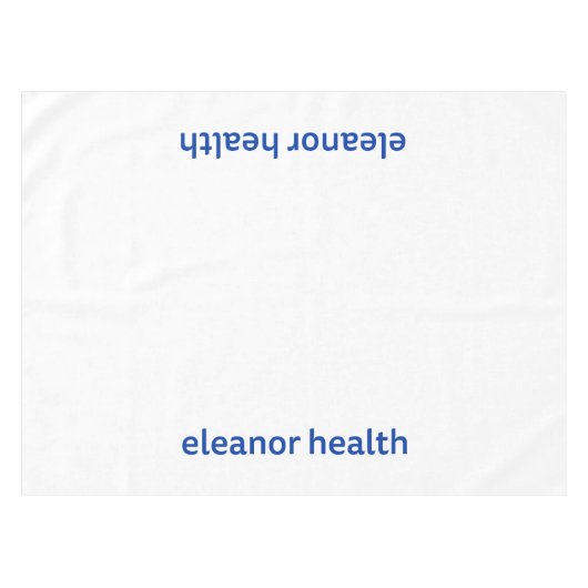 Eleanor Health Tablecloth Tischdecke (Vorderseite (Horizontal))
