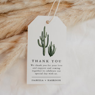 Eleanor - Minimal Bohemisch Cactus Wüste Tag Geschenkanhänger