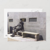 Eleanor Rigby Statue, Liverpool UK Postkarte (Vorne/Hinten)